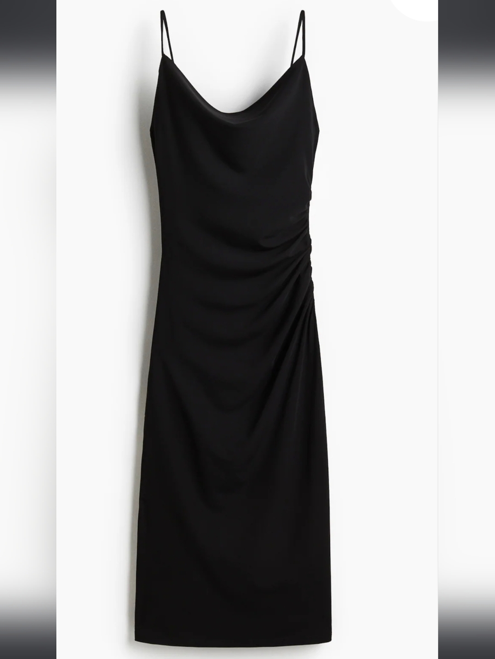 H&M Black Strappy Dress